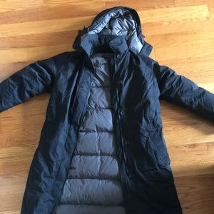 Lands End long down commuter jacket